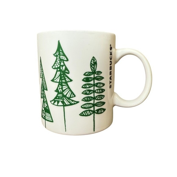 Lot of 4 Starbucks Mugs 12oz - Picture 5 of 15